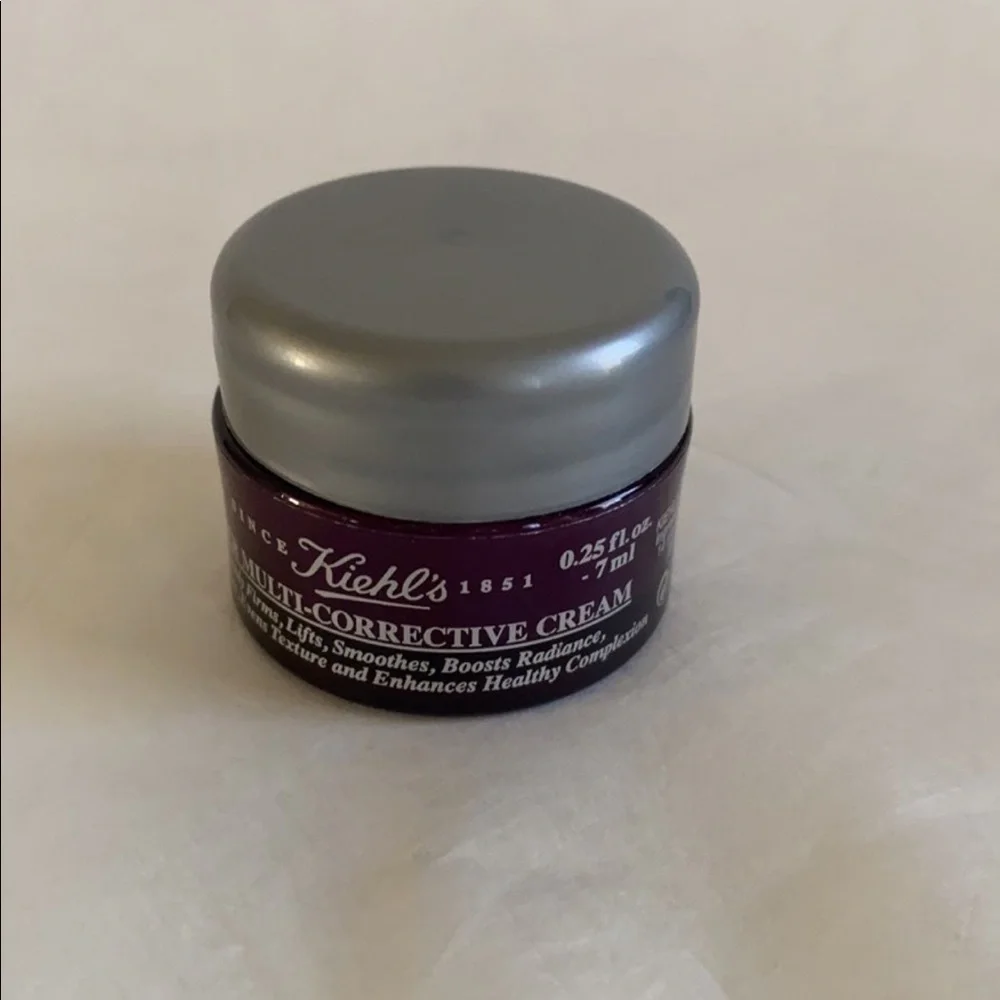 KIEHLS Super Multi-Corrective Anti-Aging Face Neck Cream 0.25oz Travel NIP